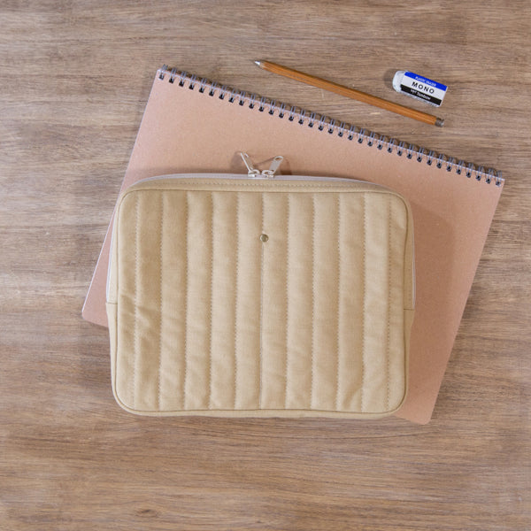 A5 Size Canvas Utility Pouch by Yuyake | Made in Japan