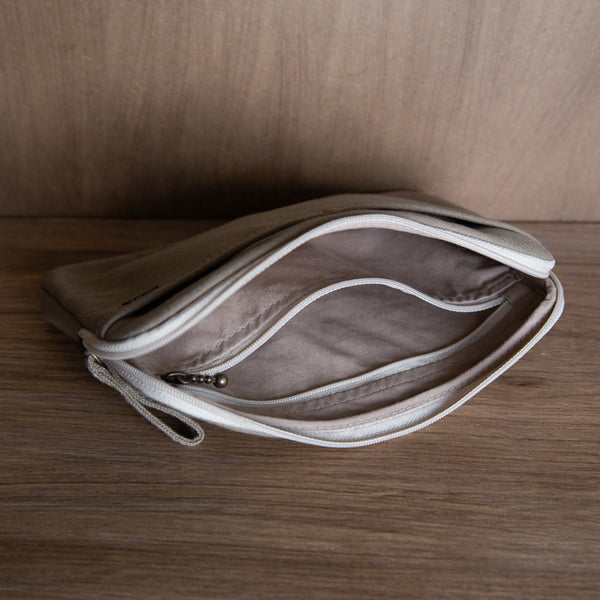 A6 Size Canvas Utility Pouch by Yuyake | Made in Japan