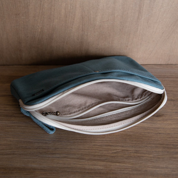 A6 Size Canvas Utility Pouch by Yuyake | Made in Japan