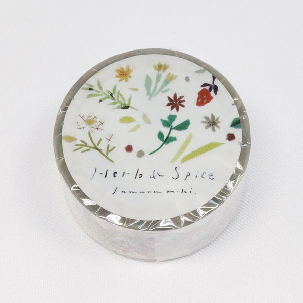 Tamura Miki - Herb&Spice - Clear Masking Tape 20mm
