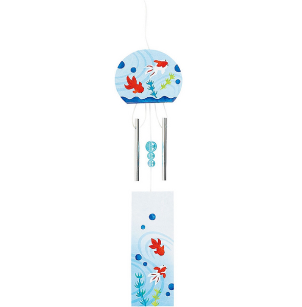 Sanrio Greeting Card - Kingyo Goldfish Wind Chime 24