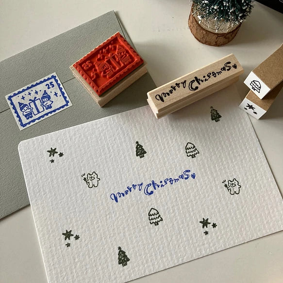 Hankodori はんこどり - 2027 Magic stick set ( 4stamps)