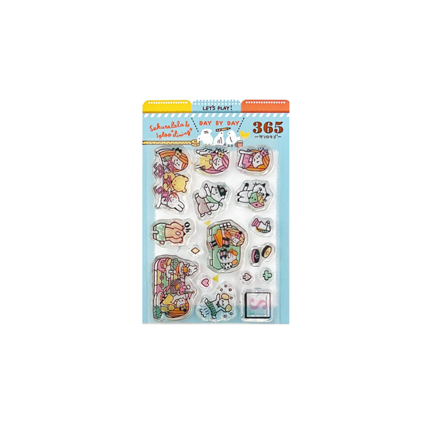 Sakuralala - 365 : Clear Stamp Set Day By Day Series: Let's Play