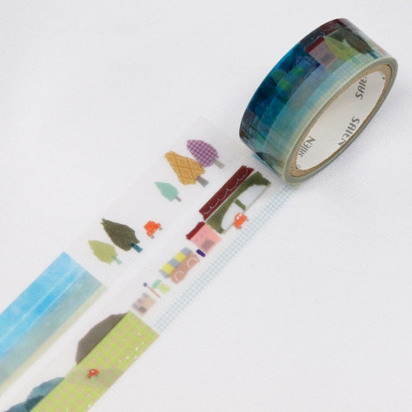Tamura Miki - Keshiki - Clear Masking tape 15mm