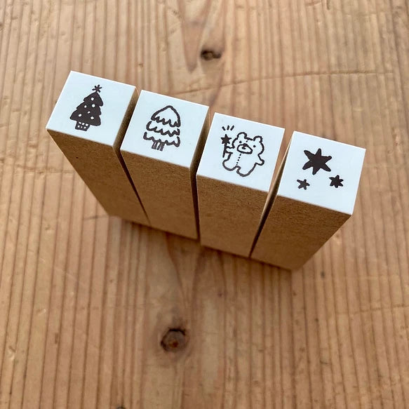 Hankodori はんこどり - 2027 Magic stick set ( 4stamps)