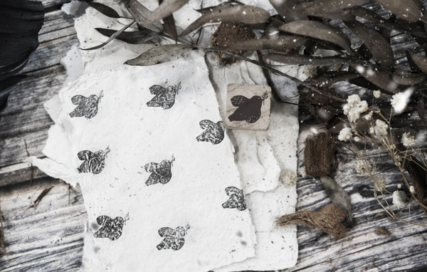 Black Milk Project Rubber Stamps: Bird Series II - Mini Bird