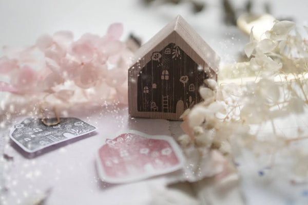 Black Milk Project Rubber Stamp - BMP135 - Home Series - Blooms