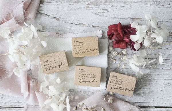 Black Milk Project Rubber Stamp I am Series | Multiple Variations Available
