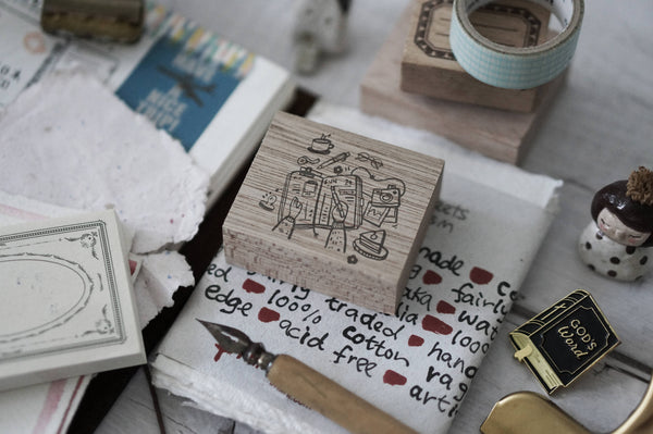 Black Milk Project Rubber Stamp - Me Time Series- Journaling BMP161