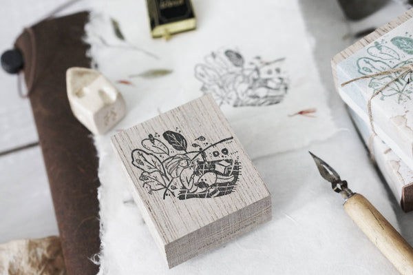 Black Milk Project Rubber Stamp - Me Time Series- Picnic BMP160