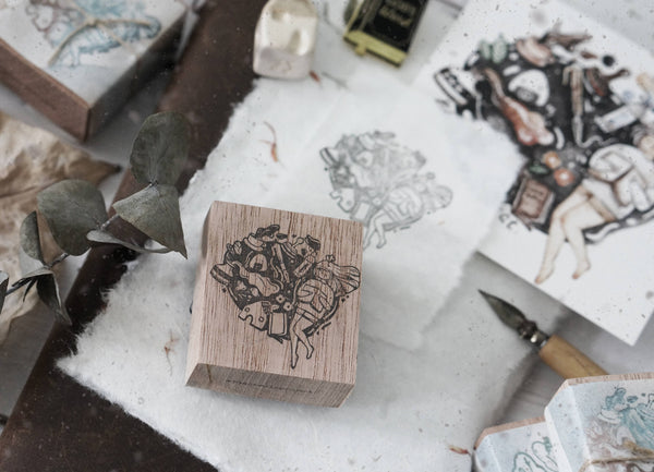Black Milk Project Rubber Stamp - Me Time Series- Stationery BMP159