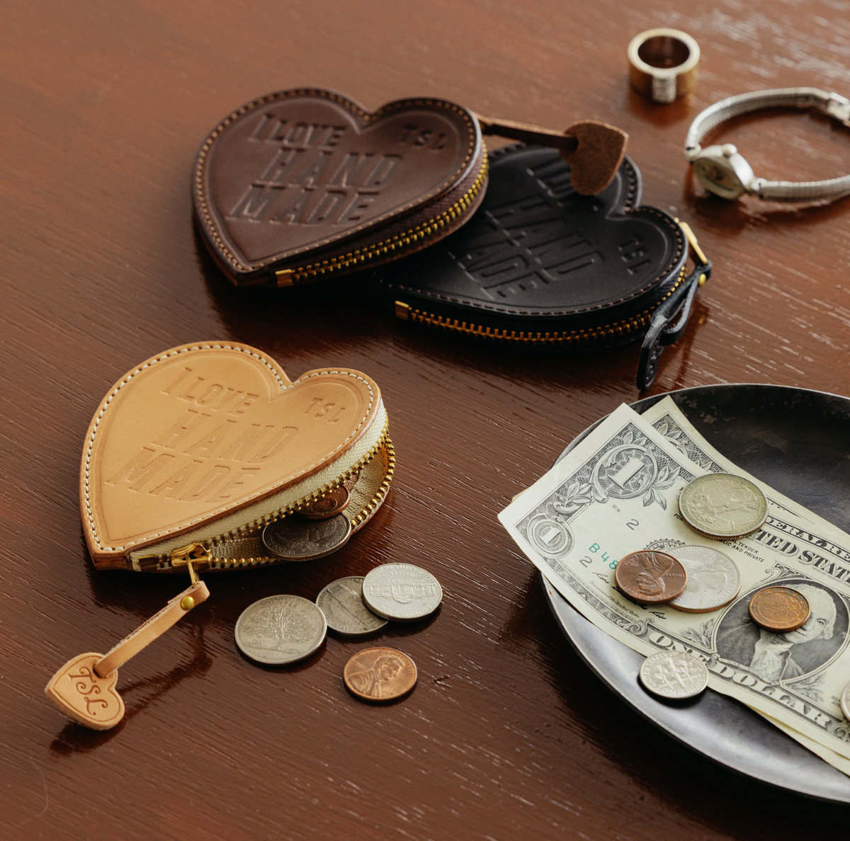 The Superior Labor I LOVE HANDMADE Coin Case | 3 Variations