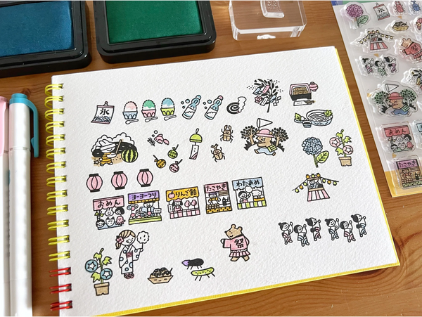 Sakuralala - 365 : Nippon - Natsu | Clear Stamp