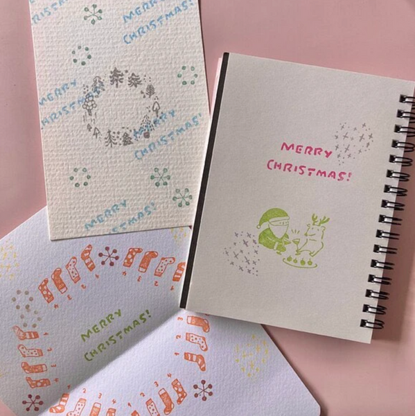 Hankodori はんこどり 0187 Santa & Reindeer Party