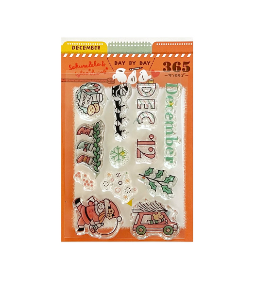 Sakuralala - 365 : December | Clear Stamp Set Day By Day Series