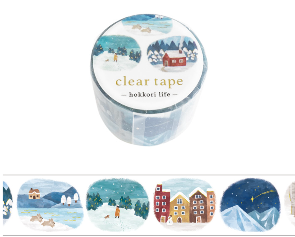 Mindwave Clear PET Tape: Hokkori Life: Winter Scenery – The Stationery ...