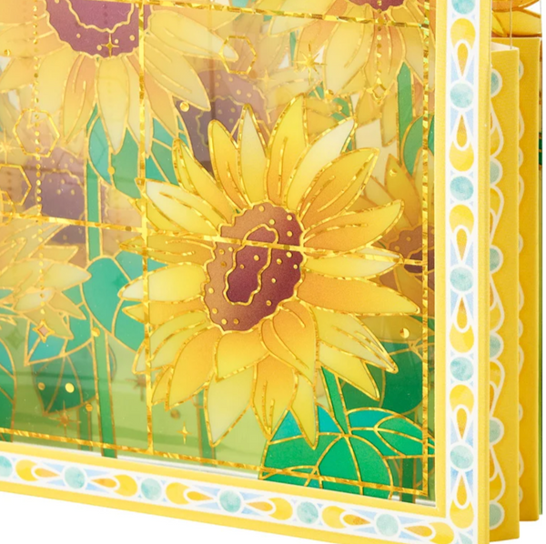 Sanrio Pop-Up Greeting Card - Sunflowers on the Windowsill 22