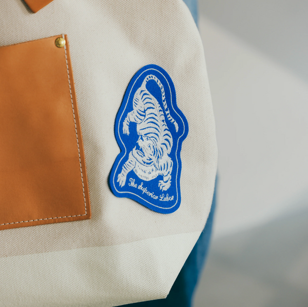 TSL - The Superior Labor Tiger Patch - Blue & Black