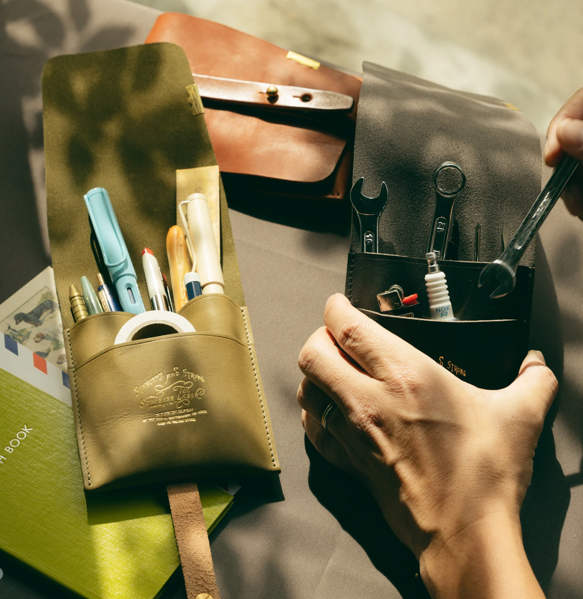 TSL ペンホルダー 2026 PRE-ORDER TSL Leather Tool Holder - Glove Leather – The