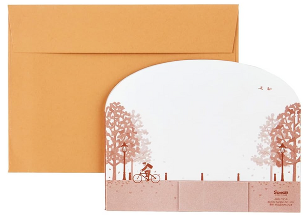 Sanrio Pop-Up Greeting Card - Autumn Town
