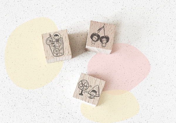 Black Milk Project Summer Fruities Series Rubber Stamps