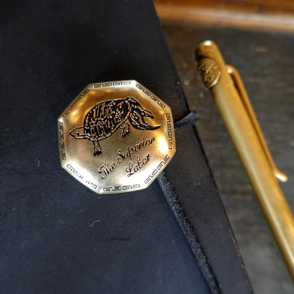 The Superior Labor -  Brass Turtle Concho SL717