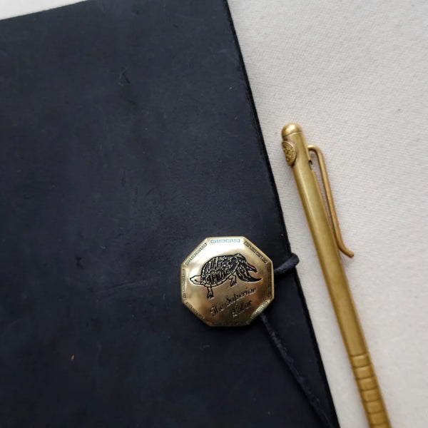 The Superior Labor -  Brass Turtle Concho SL717