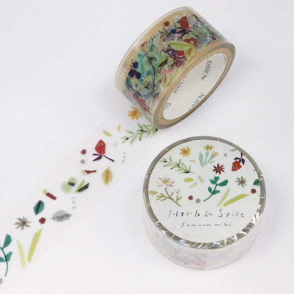 Tamura Miki - Herb&Spice - Clear Masking Tape 20mm