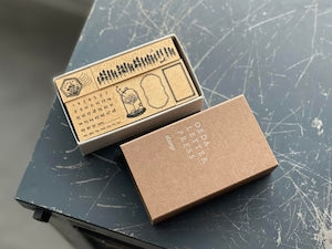 OEDA Letterpress - Rubber Stamp Set - Journal