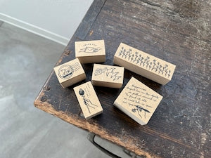 OEDA Letterpress - Rubber Stamp Set - Standard