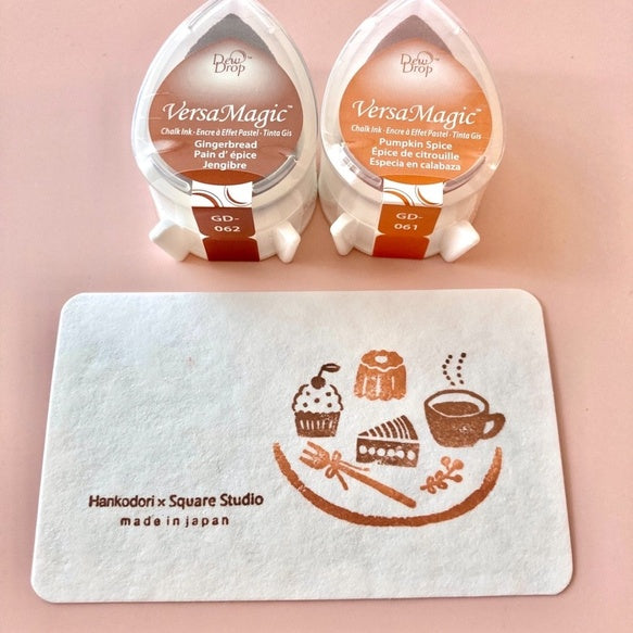 Hankodori はんこどり 0234 - Dessert Plate | Collaboration with Square Studio