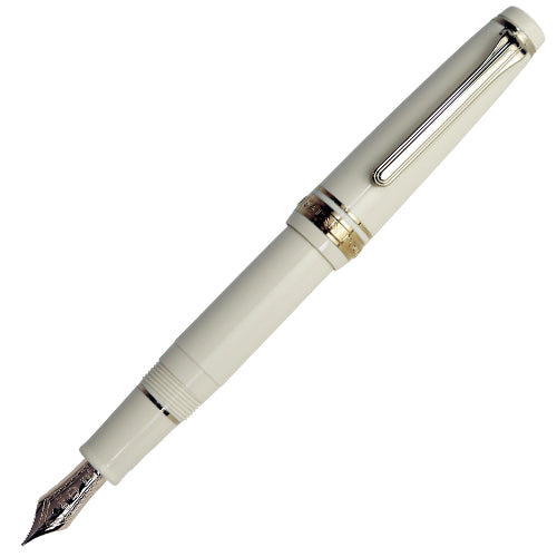 SAILOR Fountain Pen Professional Gear Slim Mini Gold Fountain Pen - Ivory - Fine(11-1303-217)