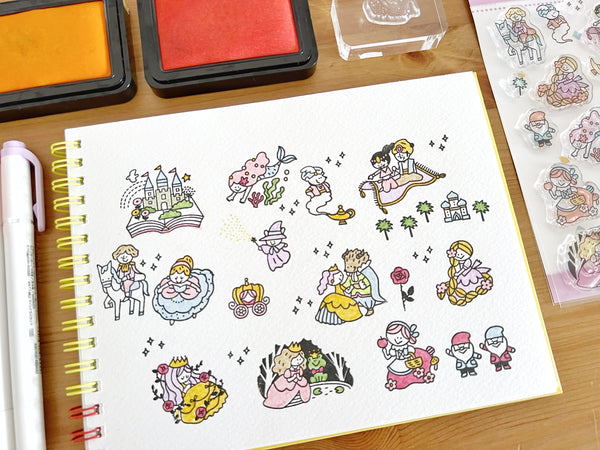 Sakuralala - 365 : Happily Ever After | Clear Stamp Set