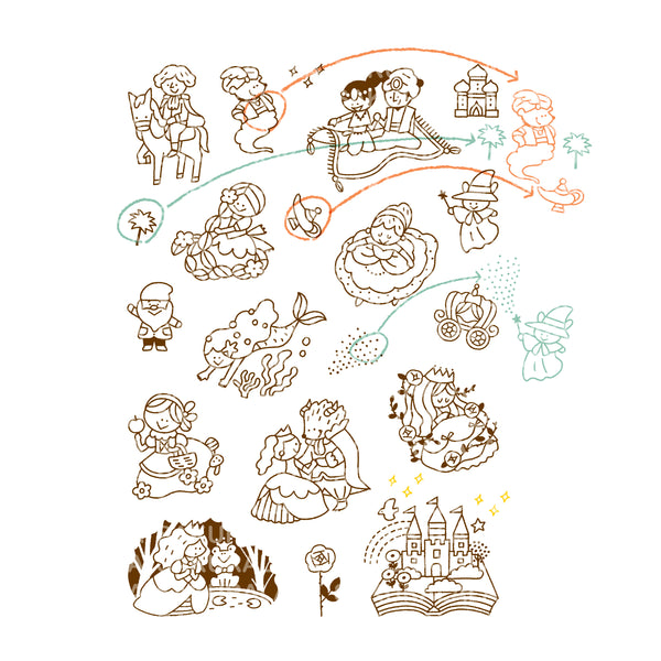 Sakuralala - 365 : Happily Ever After | Clear Stamp Set