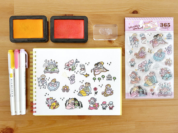 Sakuralala - 365 : Happily Ever After | Clear Stamp Set