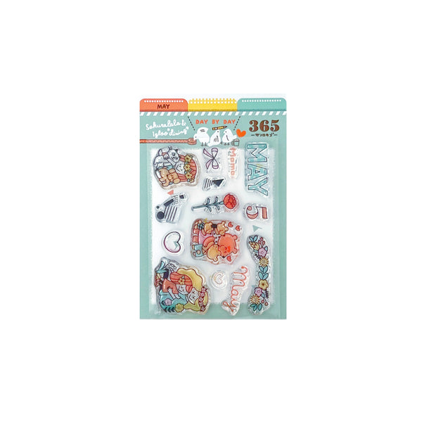Sakuralala - 365 : May 2023 | Clear Stamp Set Day By Day Series