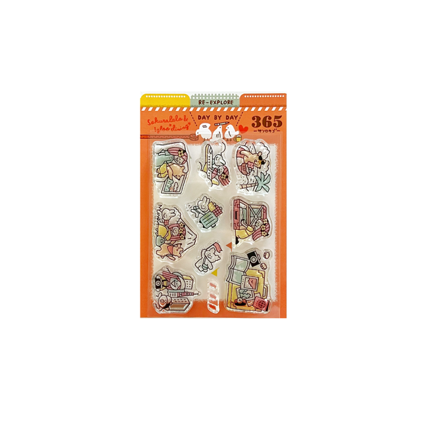 Sakuralala - 365 : Re-Explore | Clear Stamp Set Day By Day Series