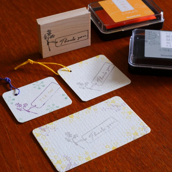 Hankodori はんこどり 0130 - Wild Rose ( thank you)