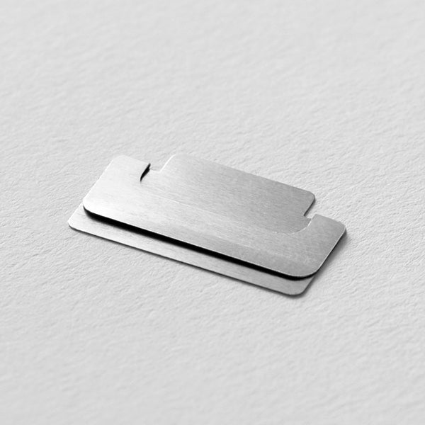Midori Slim Index Clip - Silver