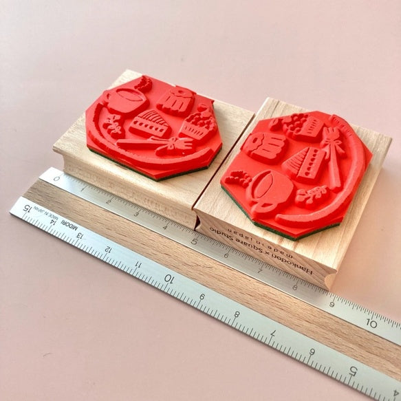Hankodori はんこどり 0234 - Dessert Plate | Collaboration with Square Studio