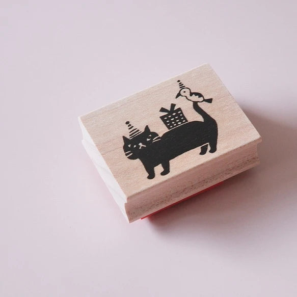 Hankodori はんこどり 0232 - Cats,Birds andGifts(small)