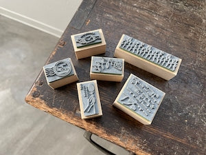 OEDA Letterpress - Rubber Stamp Set - Standard