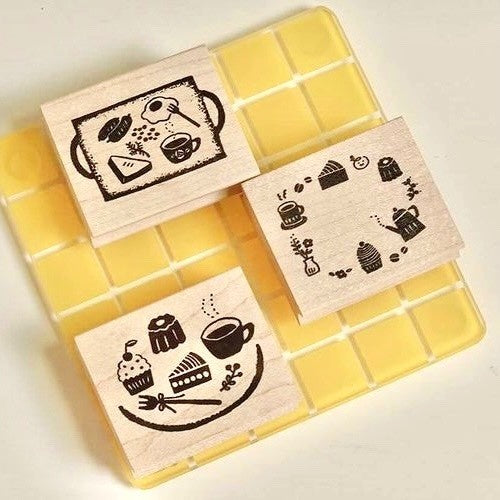 Hankodori はんこどり 0235 - Tea Time | Collaboration with Square Studio
