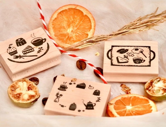 Hankodori はんこどり 0234 - Dessert Plate | Collaboration with Square Studio
