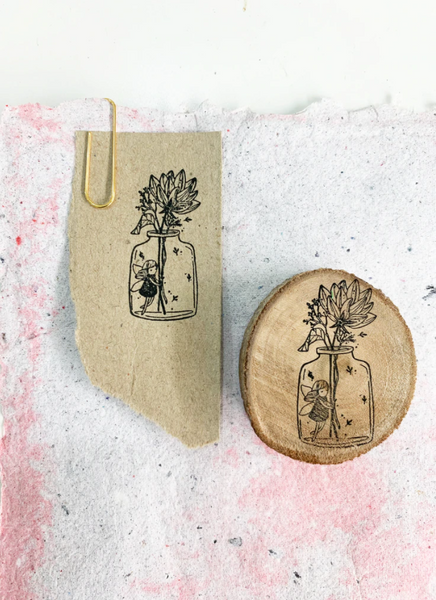 Black Milk Project Rubber Stamp - Bloom Fairy BMP948