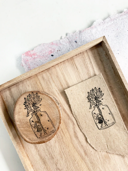 Black Milk Project Rubber Stamp - Bloom Fairy BMP948