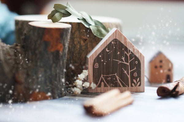 Black Milk Project Rubber Stamp - Home Series Night Camp BMP134