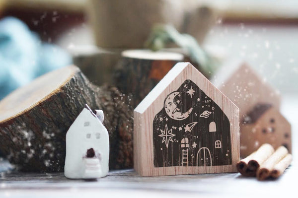 Black Milk Project Rubber Stamp - Home Series Night Sky BMP131