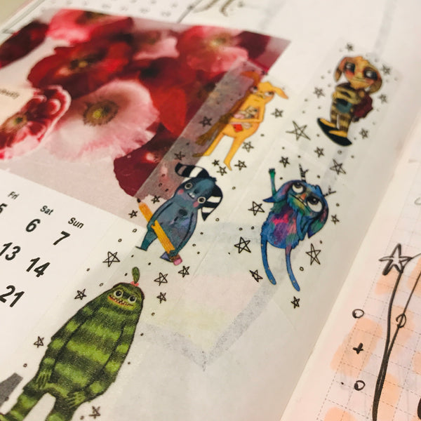 Courtney Diaz Little Raven Ink Washi Tape collaboration