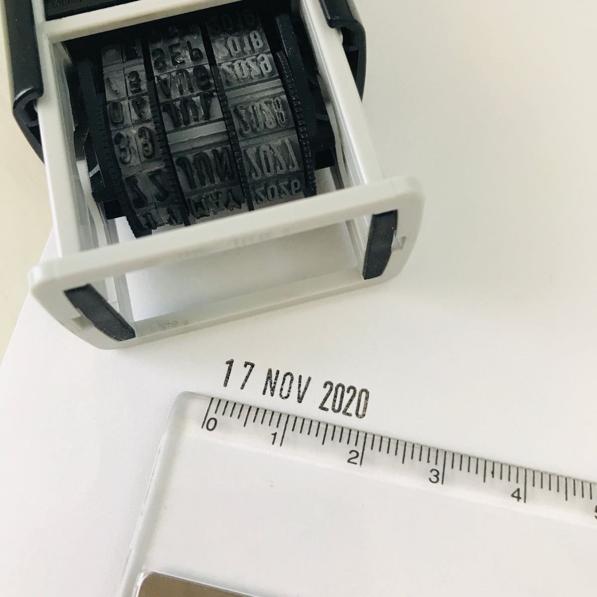 S-300 Mini Date DIY Stamp Shipping Receiving Self-Inking DIY Date Stamp  Self-Inking Scrapbooking